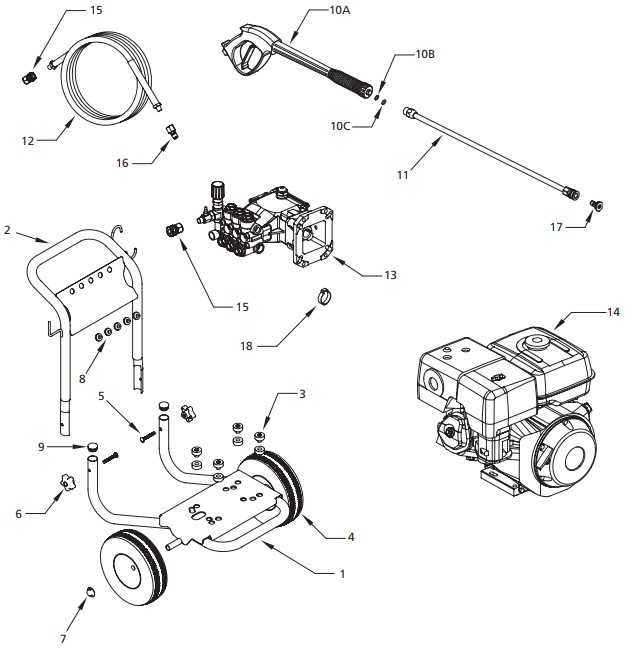 PW2770 REPLACEMENT PARTS